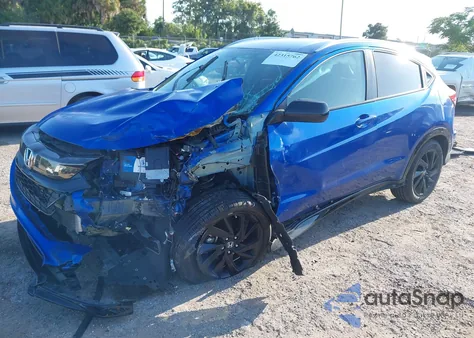 2022 Honda Hr-V 2Wd Sport из США, поврежденный, VIN 3CZRU5H18NM731330